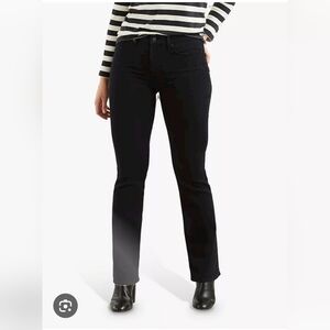 315 Levis Shaping Bootcut jeans black size 28